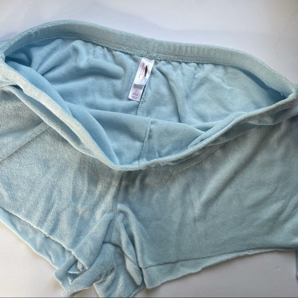 Xhilaration Sleepwear Pajama Shorts Baby Blue Soft - Picture 4 of 7